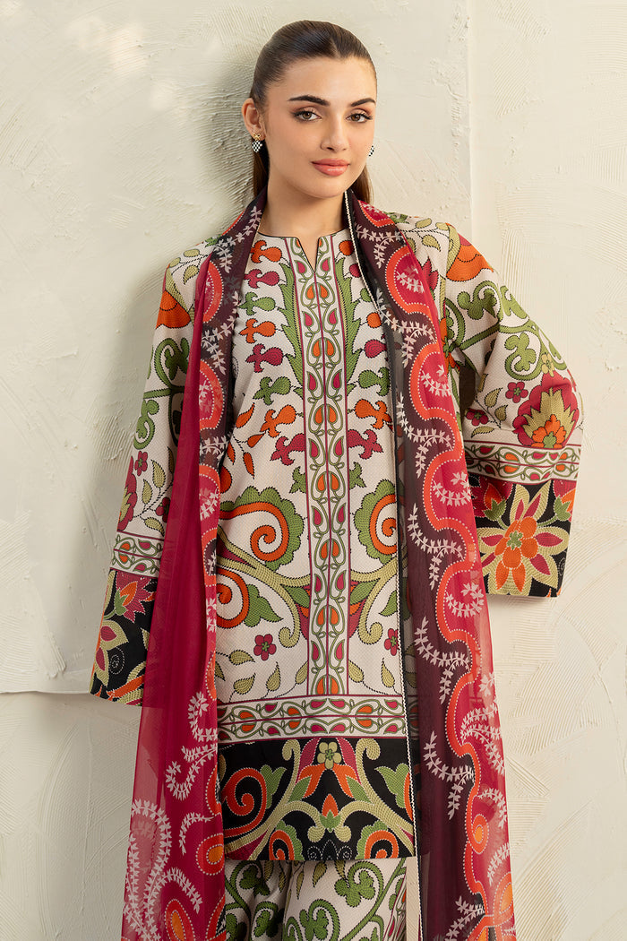 Jazmin | Summer Lawn 26 | USE-9199 - Dress - available at Maria Faisal in UK and USA.