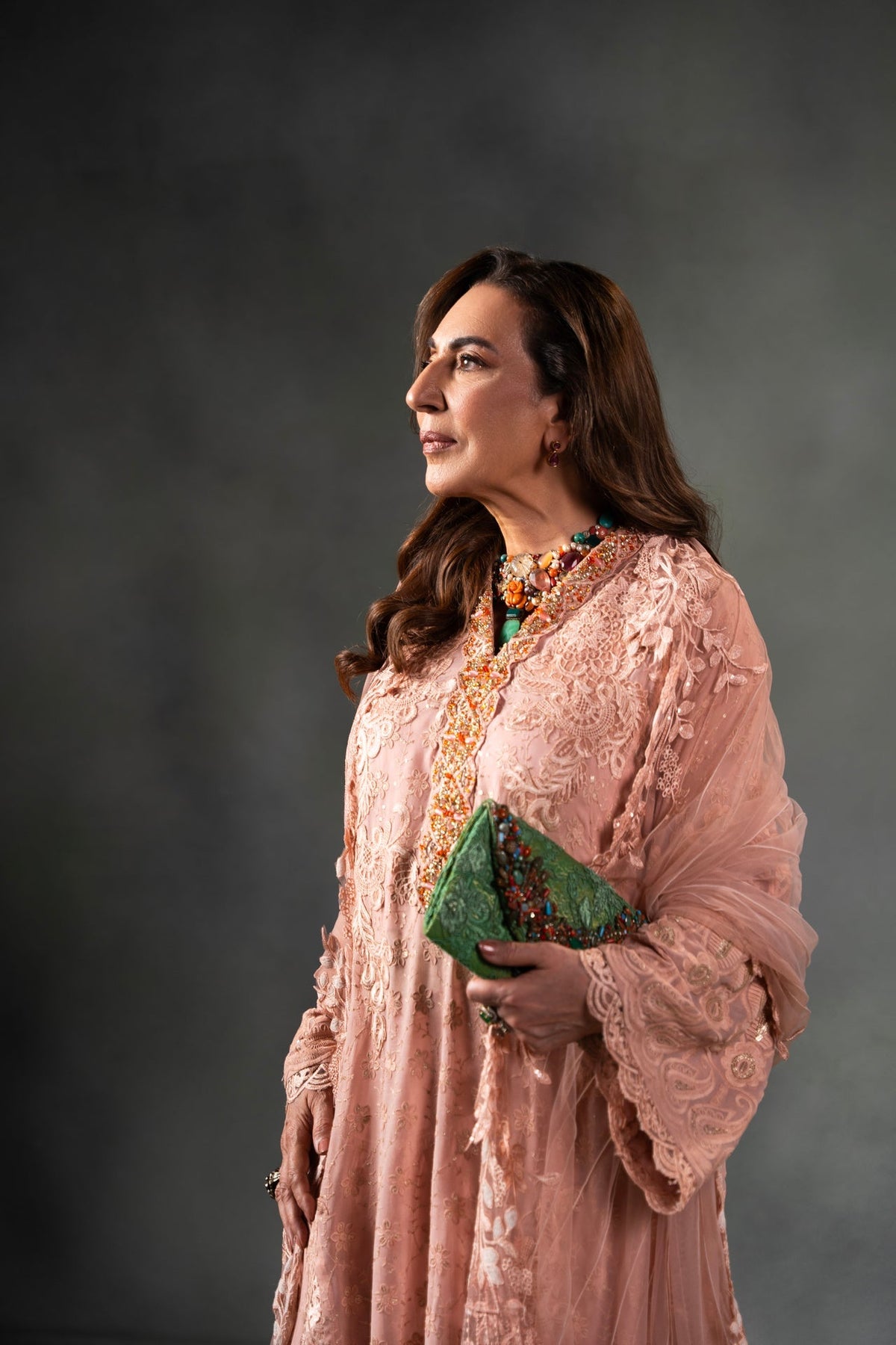 Nilofer Shahid | Mihrimah Formals | Zeneyp - Ladies Clothes - Maria Faisal