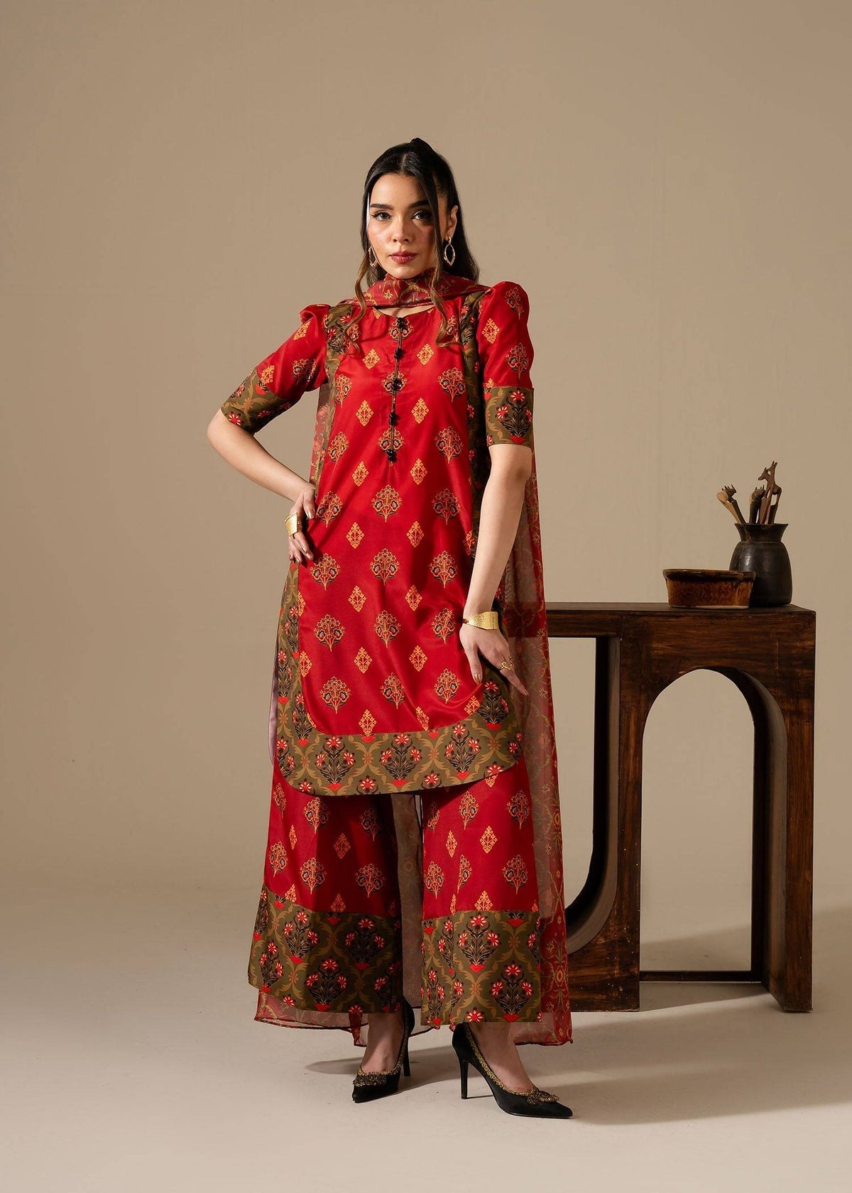 Maria Osama Khan | Retro Vol 3 | Bloom by Maria Faisal - Registered Vendor of : Maria Osama Khan - type : Ladies Clothes - 100% original wedding dresses