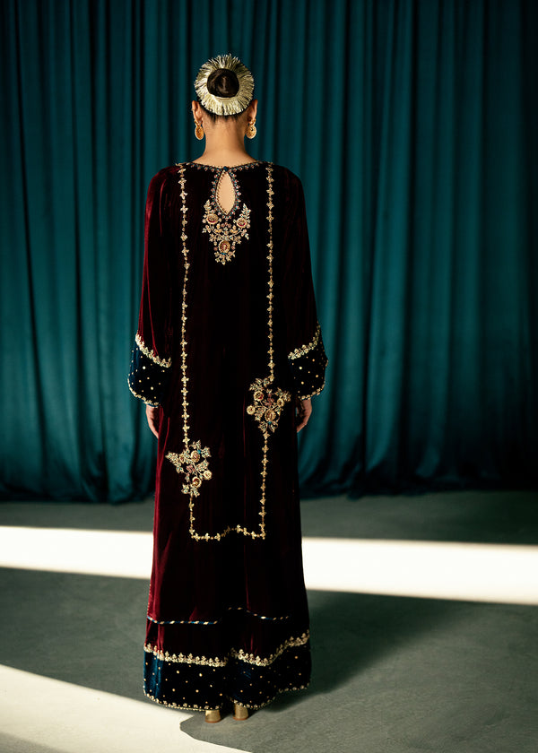 Ruby Eclipse – authentic Pakistani dress from the Velvet Code collection for women in the UK