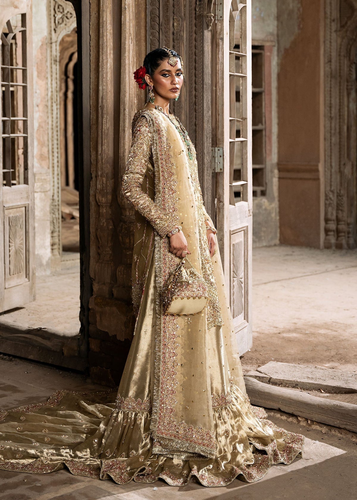 Kanwal Malik | Sajni Wedding Formals 24 | Shahnoor - Designer Dress with Intricate embroidery and embellishments. Shop elegent wedding dress at Maria Faisal.