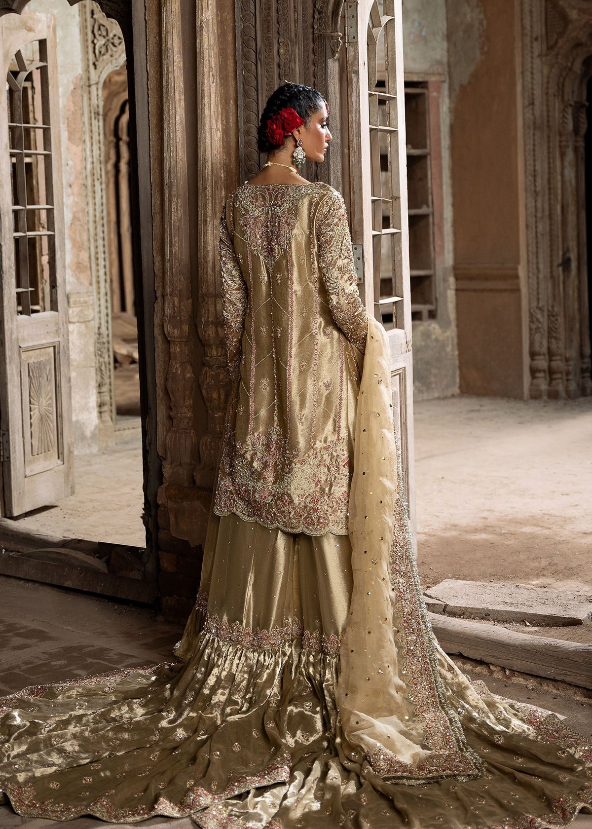 Kanwal Malik | Sajni Wedding Formals 24 | Shahnoor - Designer Dress with Intricate embroidery and embellishments. Shop elegent wedding dress at Maria Faisal.