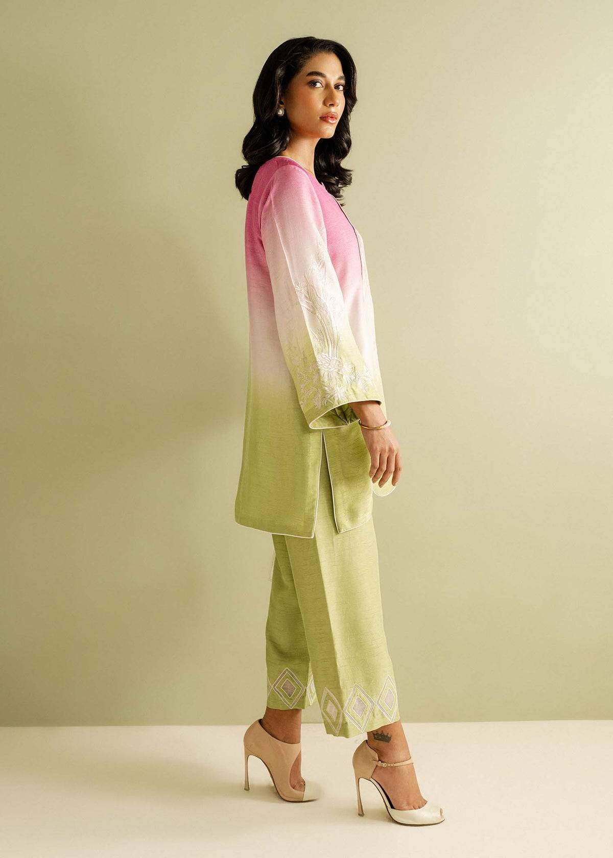Mahgul | Ayanas Garden | Ombré Flower by Maria Faisal - Registered Vendor of : Mahgul - type : Ladies Clothes - 100% original wedding dresses