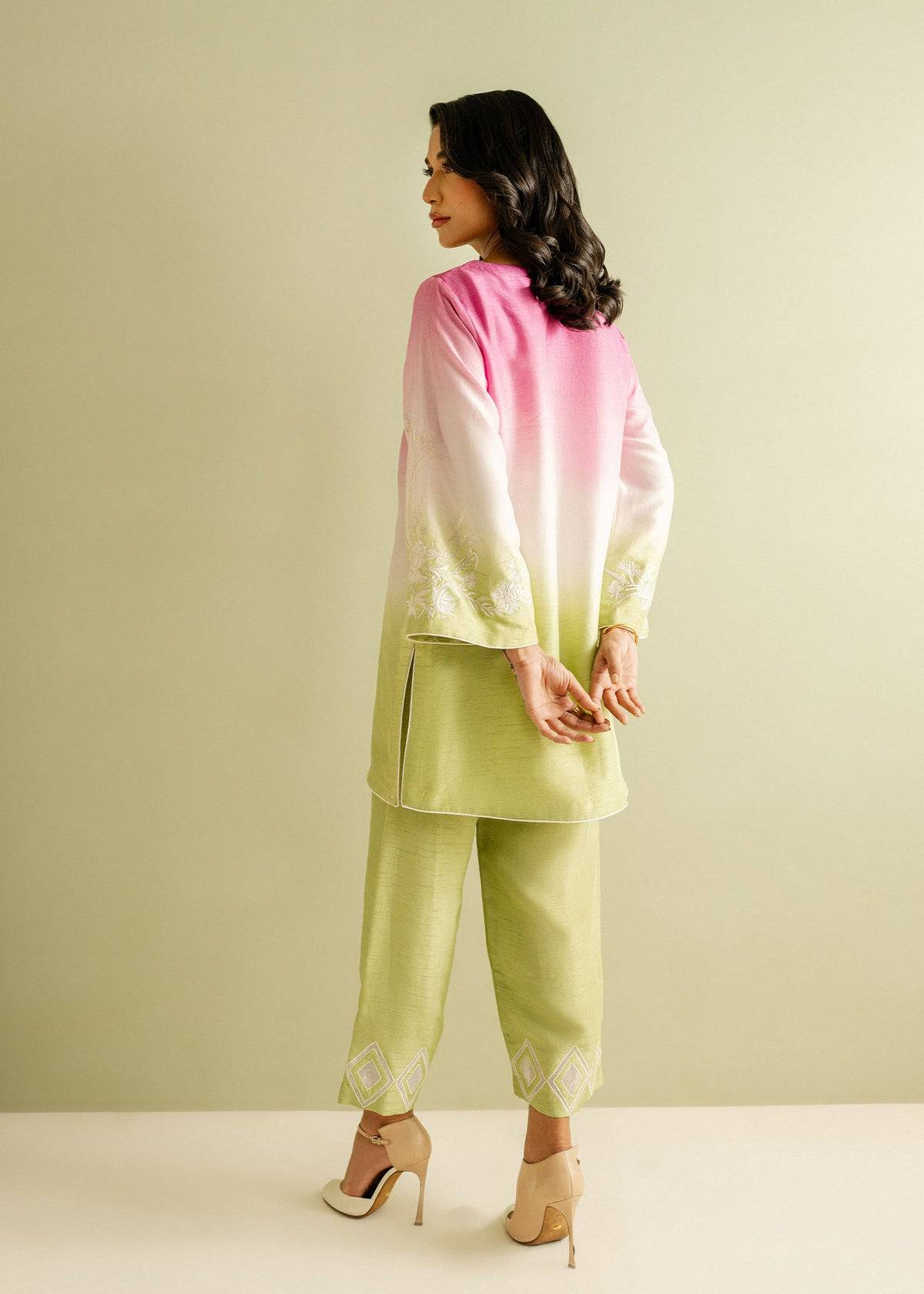 Mahgul | Ayanas Garden | Ombré Flower by Maria Faisal - Registered Vendor of : Mahgul - type : Ladies Clothes - 100% original wedding dresses