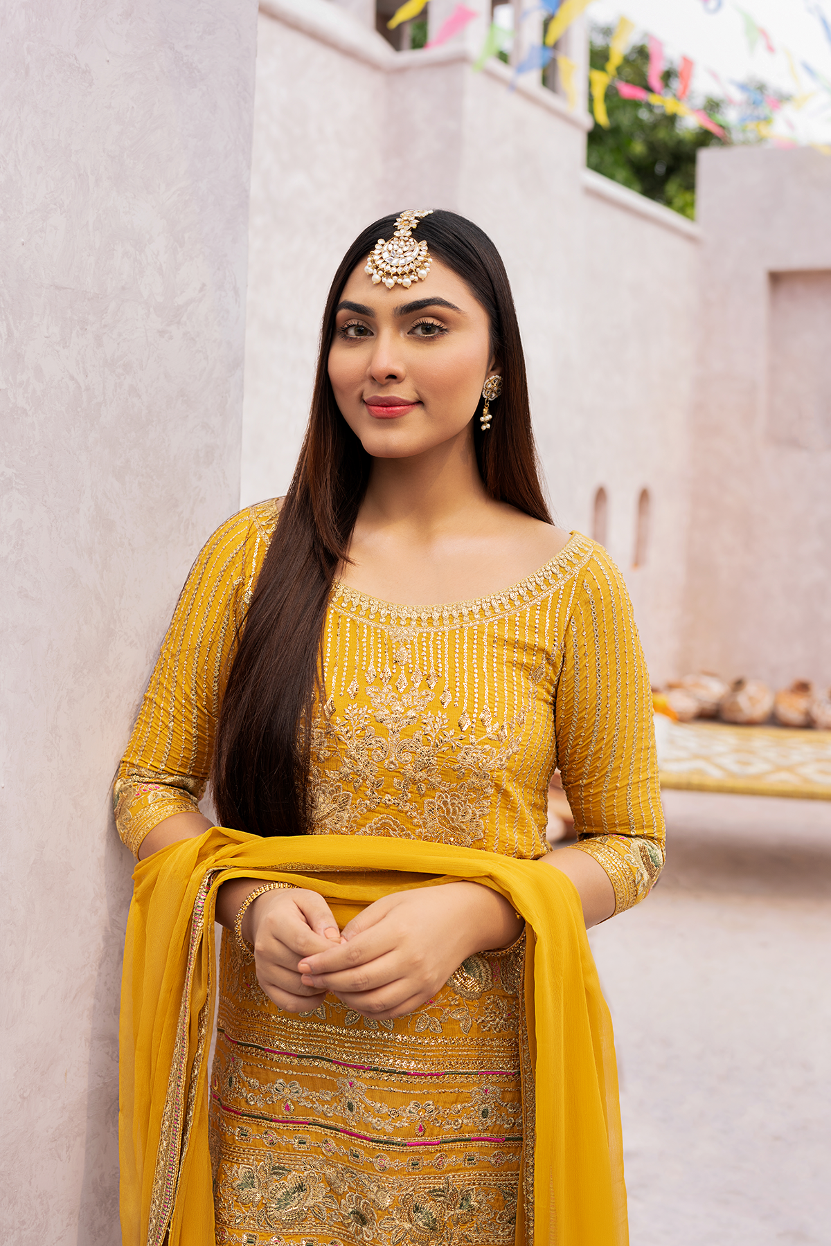 Erum Khan | Sakhiyan Formals | GENDA - Wedding Dress - Maria Faisal