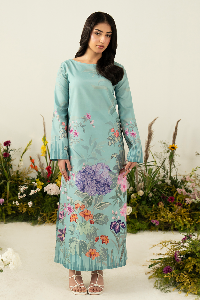 Zarposh | Folds SS 26 | IRIS - Luxury Dress - available at Maria Faisal in UK and USA.