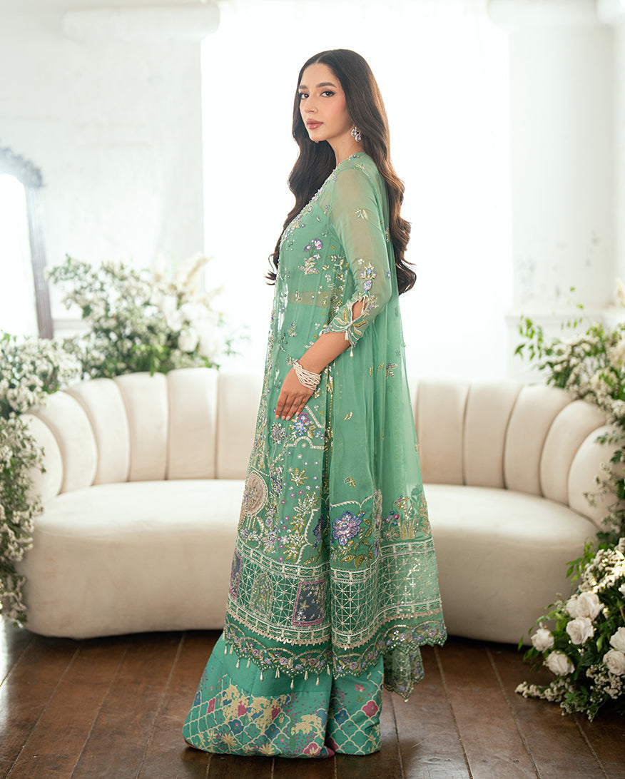 Mushq | Sham Shandaar Festive | Adaa - Casual Dress - available at Maria Faisal in UK and USA.