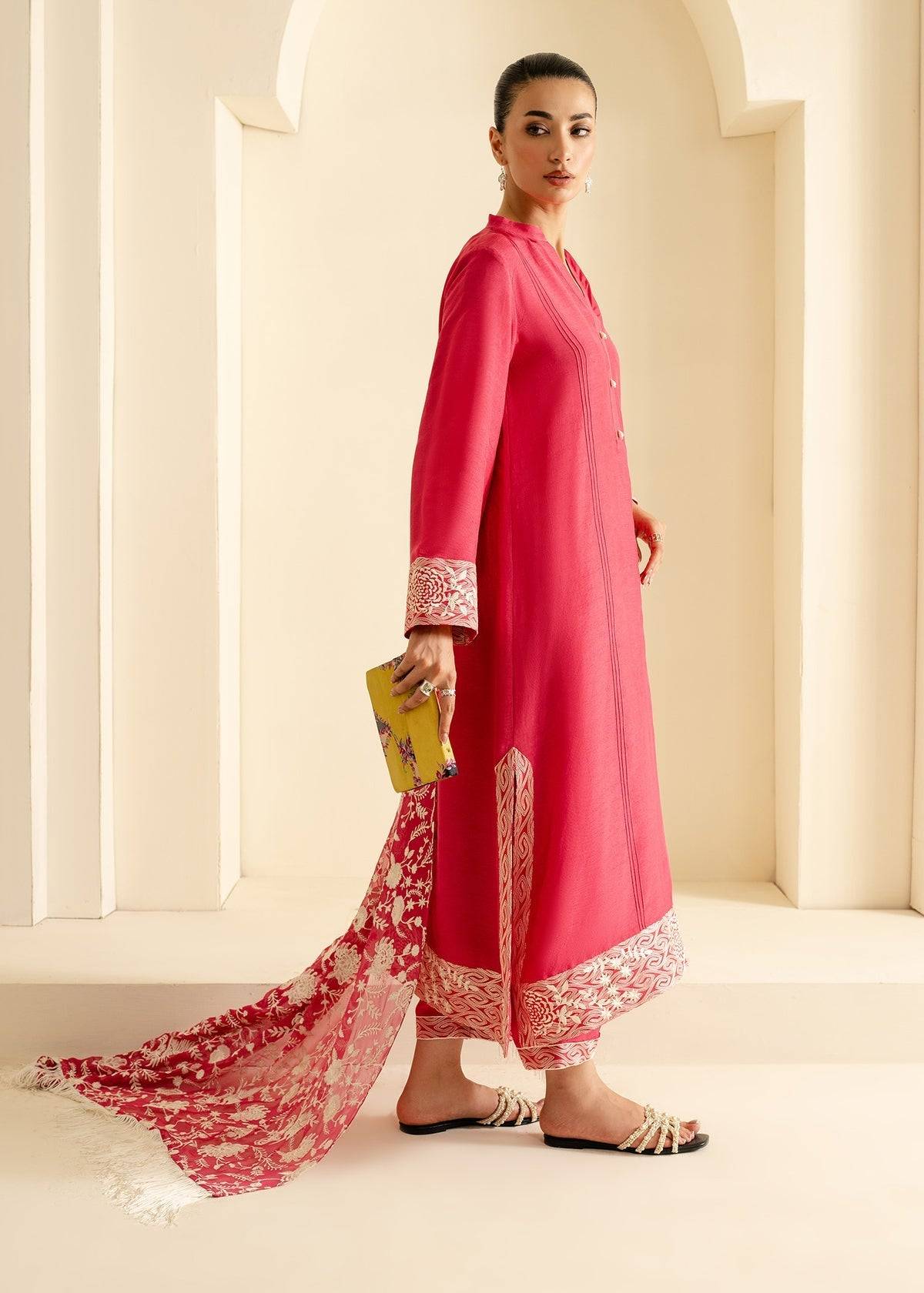 Mahgul | Nooreh Luxe | Coral Dusk by Maria Faisal - Registered Vendor of : Mahgul - type : Ladies Clothes - 100% original wedding dresses