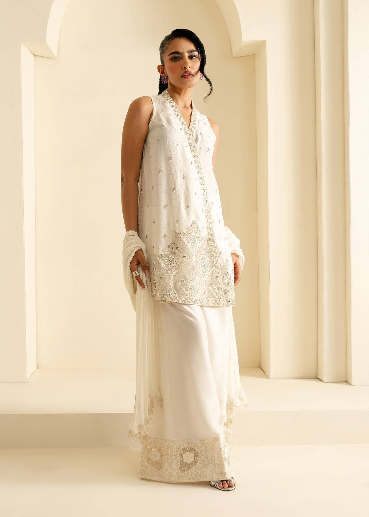 Mahgul | Nooreh Luxe | Celestial Ivory by Maria Faisal - Registered Vendor of : Mahgul - type : Ladies Clothes - 100% original wedding dresses