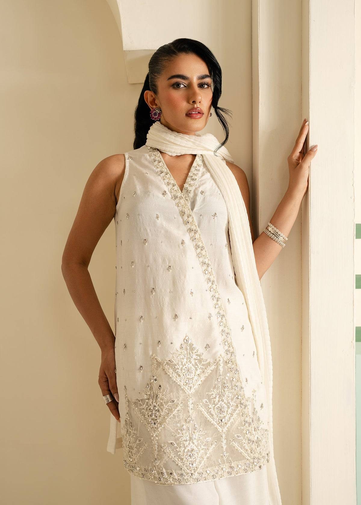 Mahgul | Nooreh Luxe | Celestial Ivory by Maria Faisal - Registered Vendor of : Mahgul - type : Ladies Clothes - 100% original wedding dresses