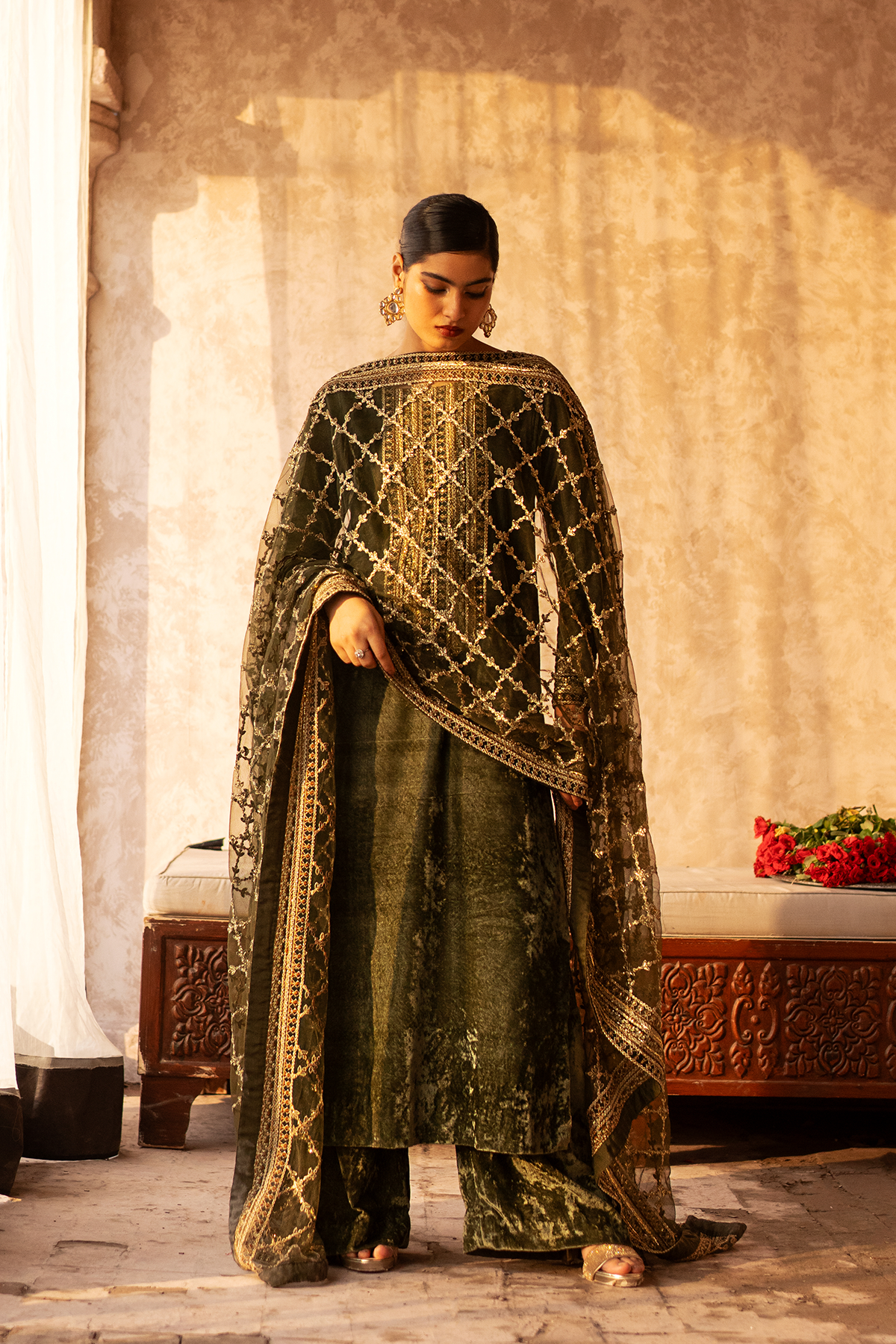 Erum Khan | Sakhiyan Formals | HENA - Wedding Dress - Maria Faisal