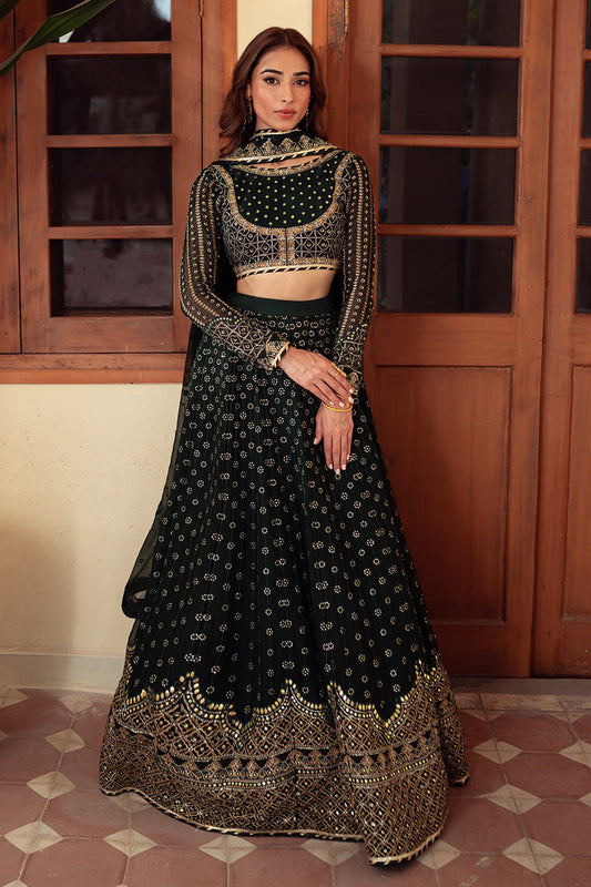 Neeshay | Dastaan Luxury Chiffon | Sheesh - Wedding Dress - Maria Faisal
