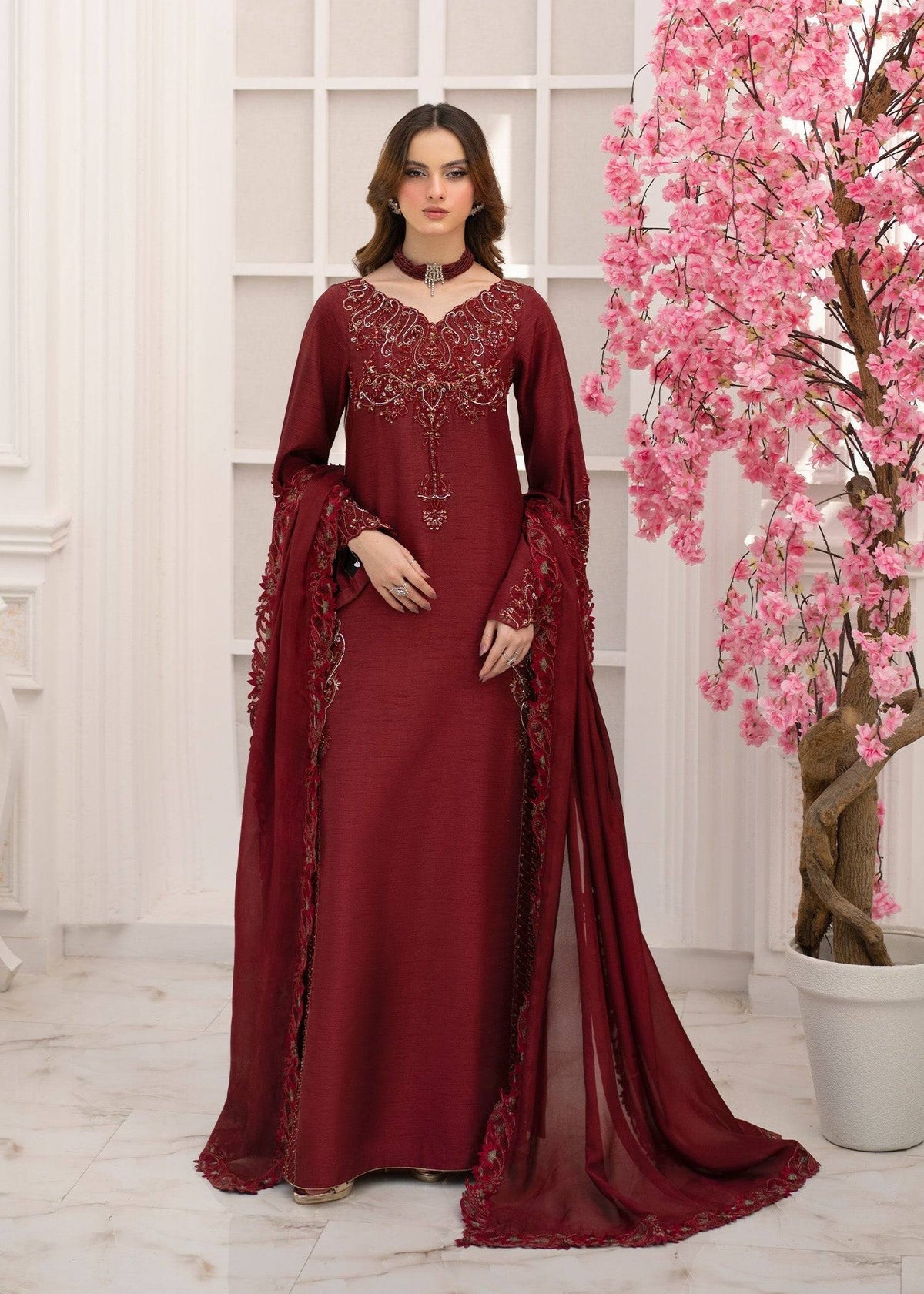 Jamnii | The Aura | Emre by Maria Faisal - Registered Vendor of : Jamnii - type : Ladies Clothes - 100% original wedding dresses