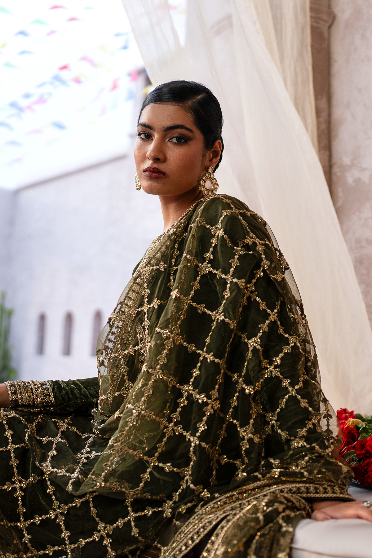Erum Khan | Sakhiyan Formals | HENA - Wedding Dress - Maria Faisal