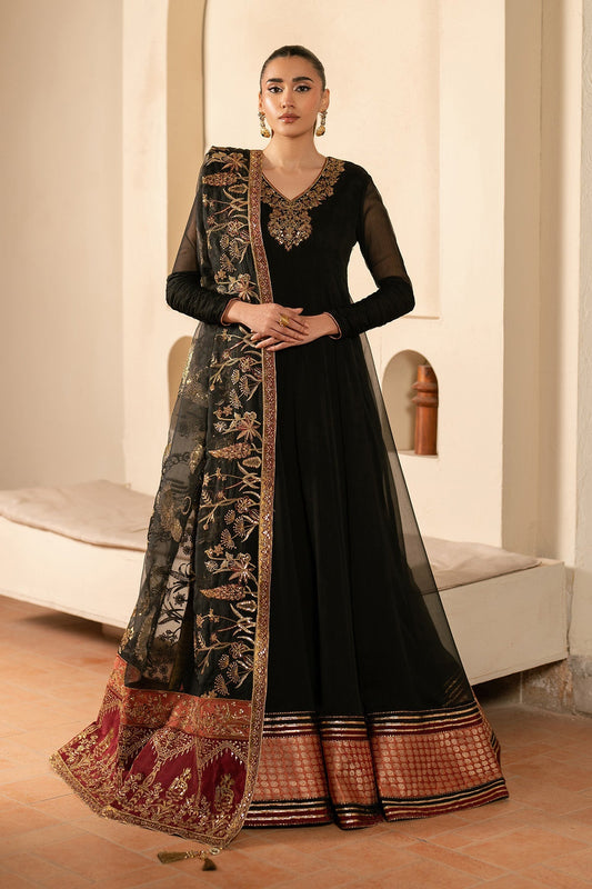 Alizeh | Ready to wear | Black Dress 3 piece - RTW1025 - Ladies Clothes - Maria Faisal