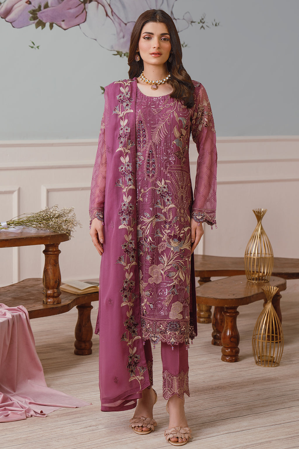 Ramsha | Ramsha Collection | F-2509 - Ladies Clothes - Maria Faisal