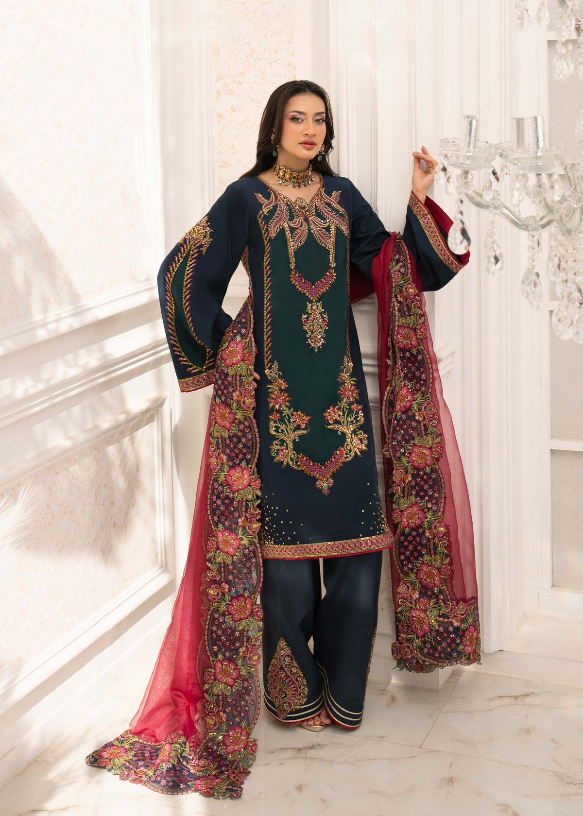 Jamnii | The Aura | Merlin by Maria Faisal - Registered Vendor of : Jamnii - type : Ladies Clothes - 100% original wedding dresses