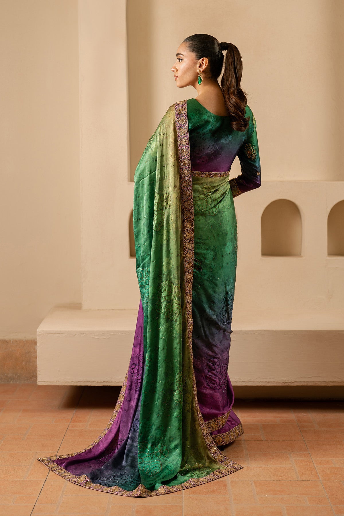 Alizeh | Formals 26 | Flavia - Formal Dress - available at Maria Faisal in UK and USA.