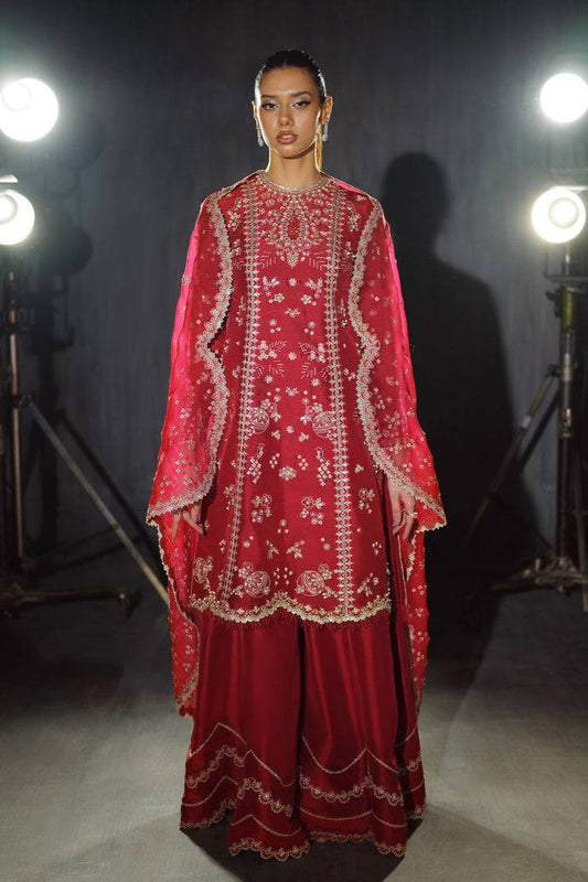 Nyra | Silk Pret A Porter 25 | Rosette by Maria Faisal - Registered Vendor of : Nyra - type : Ladies Clothes - 100% original wedding dresses