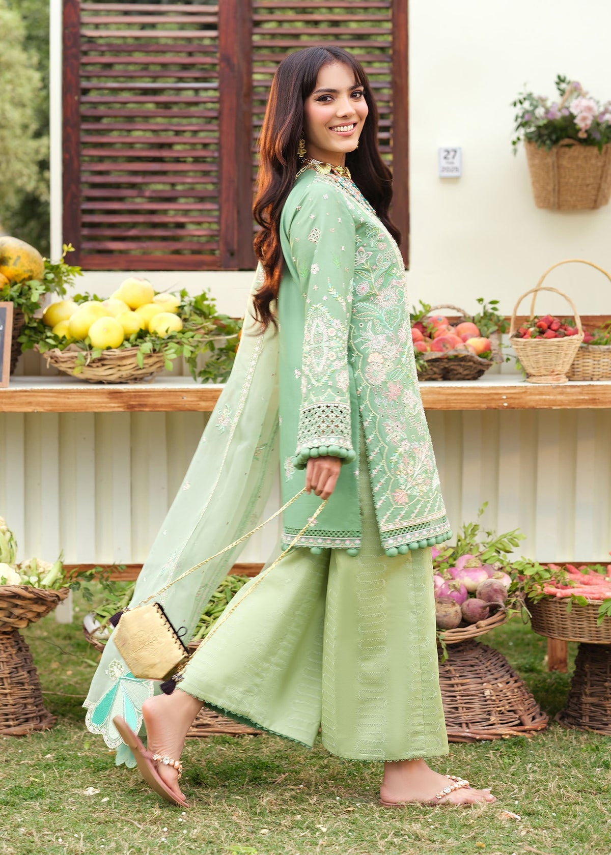 Zarizaa | Echelon Lawn | PATINA - Ladies Clothes - Maria Faisal