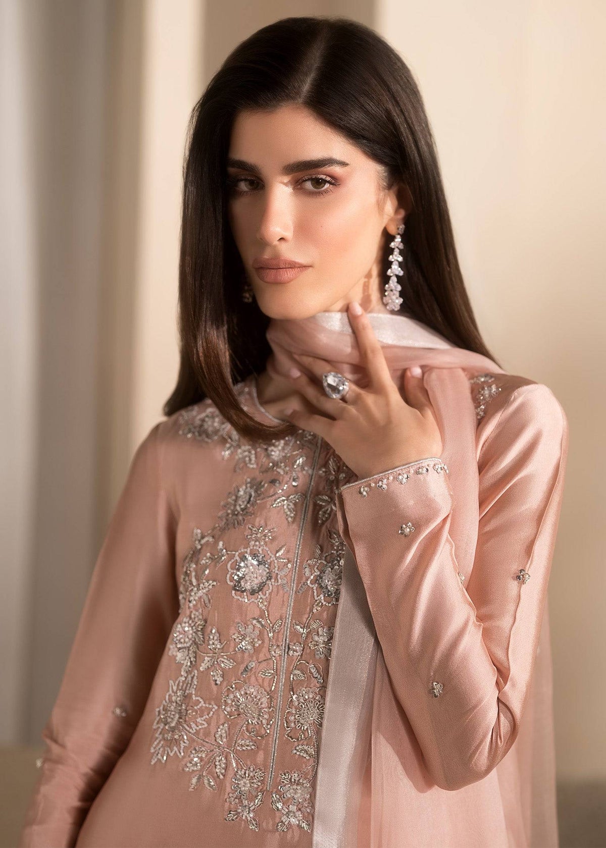 Mahum Asad | Breaking the Bar | Bare Blush by Maria Faisal - Registered Vendor of : Mahum Asad - type : Ladies Clothes - 100% original wedding dresses