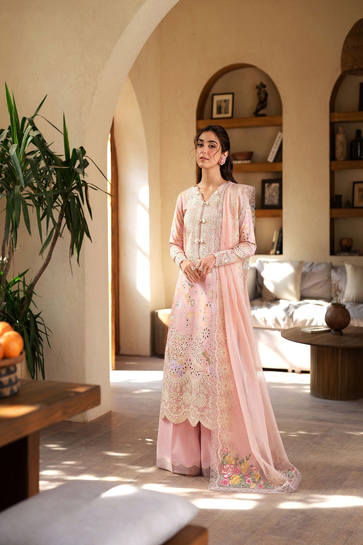 Maryam Hussain | Luxury Lawn 25 | Dimple by Maria Faisal - Registered Vendor of : Maryam Hussain - type : Ladies Clothes - 100% original wedding dresses