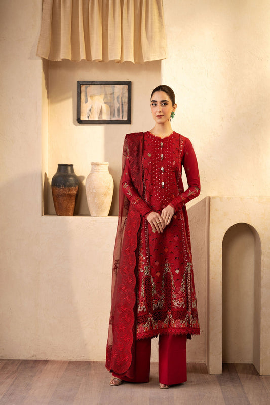 Maryam Hussain | Luxury Lawn 25 | Berry by Maria Faisal - Registered Vendor of : Maryam Hussain - type : Ladies Clothes - 100% original wedding dresses