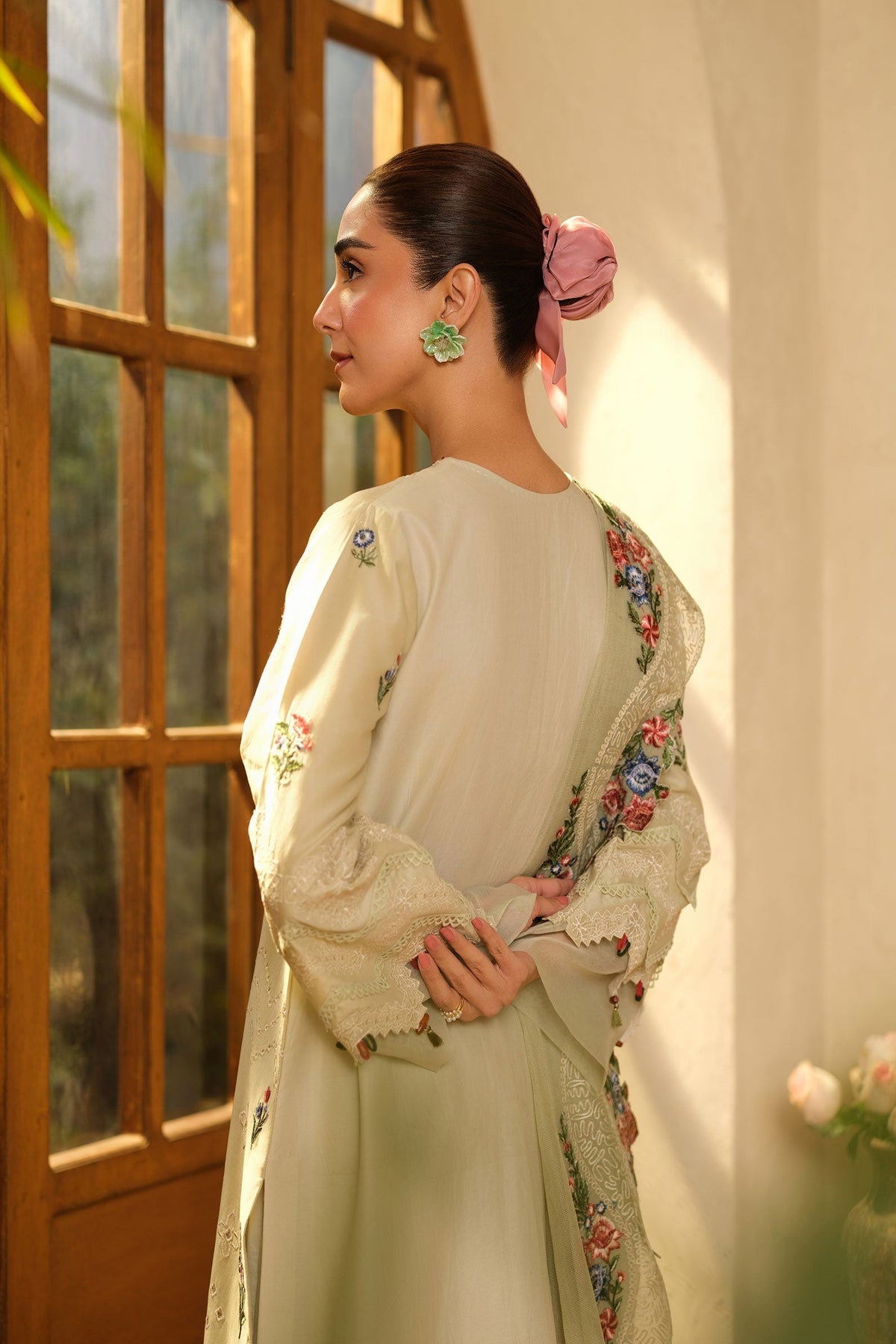 Maryam Hussain | Luxury Lawn 25 | Mint by Maria Faisal - Registered Vendor of : Maryam Hussain - type : Ladies Clothes - 100% original wedding dresses