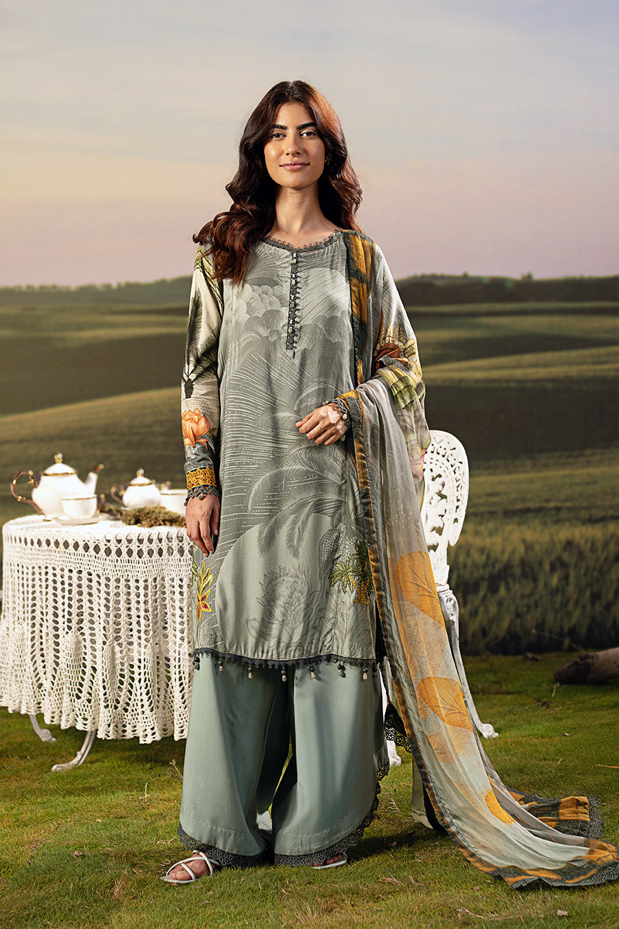 Maria B | Basics Winter 25 | MB-PFUS25-06A - Ladies Clothes - Maria Faisal