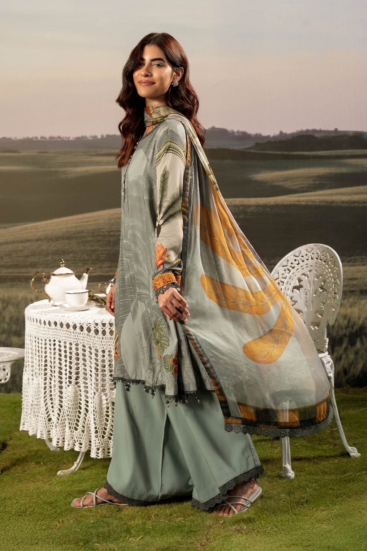 Maria B | Basics Winter 25 | MB-PFUS25-06A - Ladies Clothes - Maria Faisal