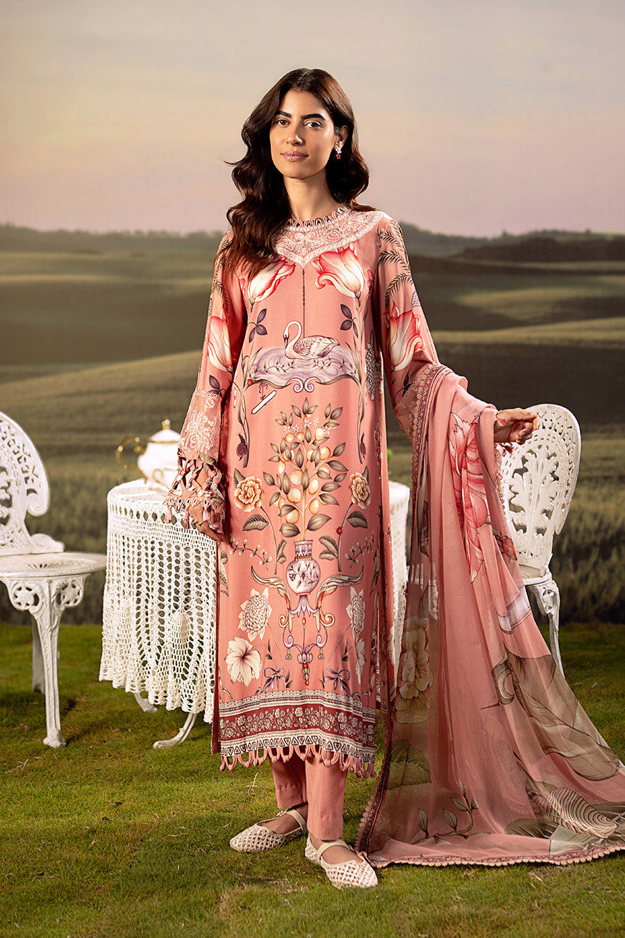 Maria B | Basics Winter 25 | MB-PFUS25-04B - Ladies Clothes - Maria Faisal