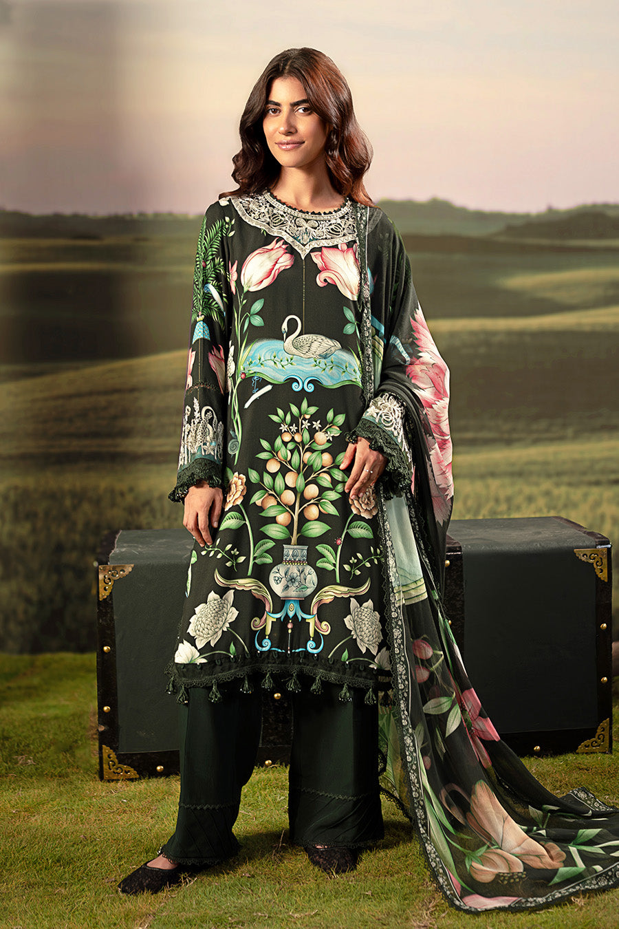 Maria B | Basics Winter 25 | MB-PFUS25-04A - Ladies Clothes - Maria Faisal