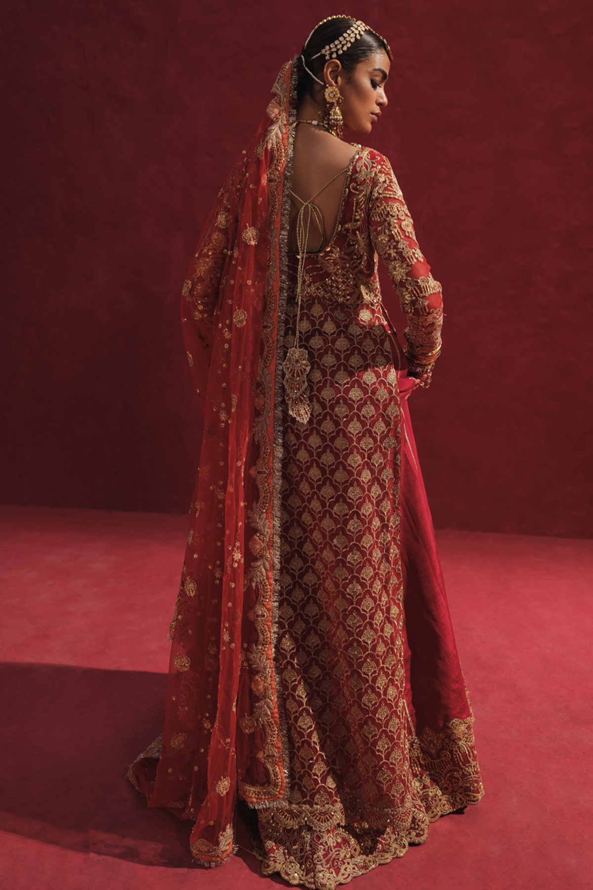 Erum Khan | Laal Rang | DEEBA - Wedding Dress - Maria Faisal