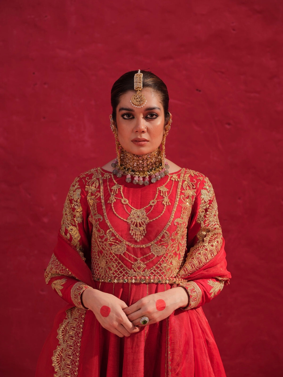 Erum Khan | Laal Rang | BABRA - Wedding Dress - Maria Faisal