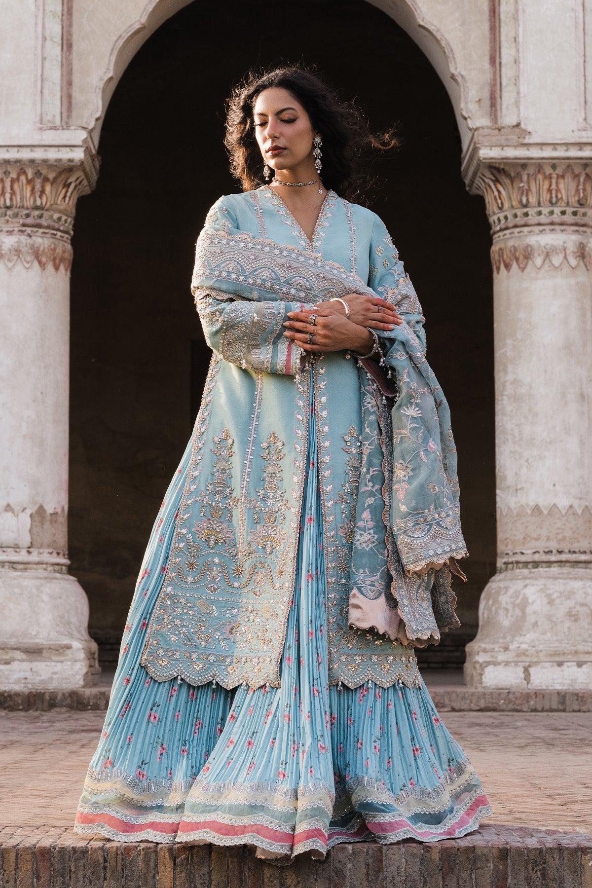 Nyra | Vasl Wedding 26 | Sassi - Wedding Dress - available at Maria Faisal in UK and USA.
