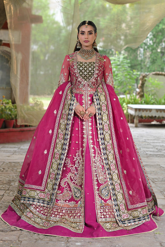 Qalamkar | Singhar Wedding Collection | RF-04 RIMEL - Wedding Dress - Maria Faisal