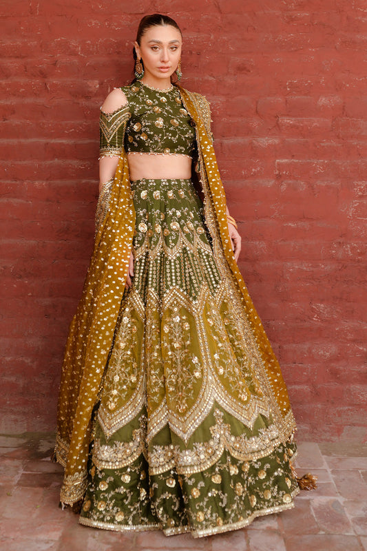 MNR | Zarlish Festive 25 | Wajeha Khan in Afsana - Formal Dress - available at Maria Faisal in UK and USA.