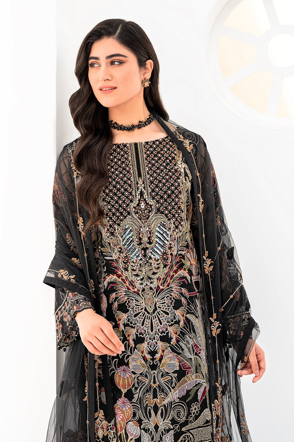 Ramsha | Minhal Organza Collection | M-803 - Waniyas