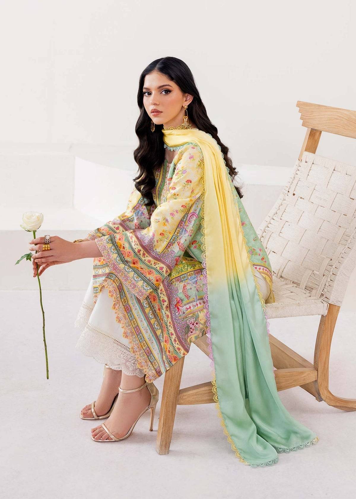 Kanwal Malik | Rosalia Silk Eid 25 | Mira by Maria Faisal - Registered Vendor of : Kanwal Malik - type : Ladies Clothes - 100% original wedding dresses