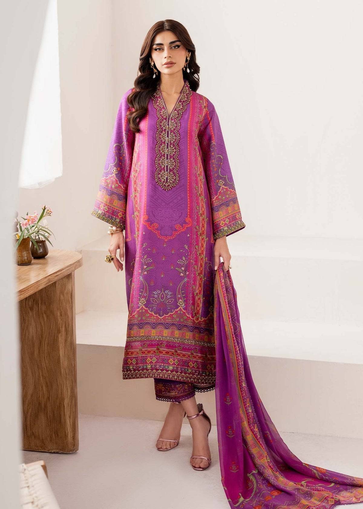 Kanwal Malik | Rosalia Silk Eid 25 | Giana by Maria Faisal - Registered Vendor of : Kanwal Malik - type : Ladies Clothes - 100% original wedding dresses