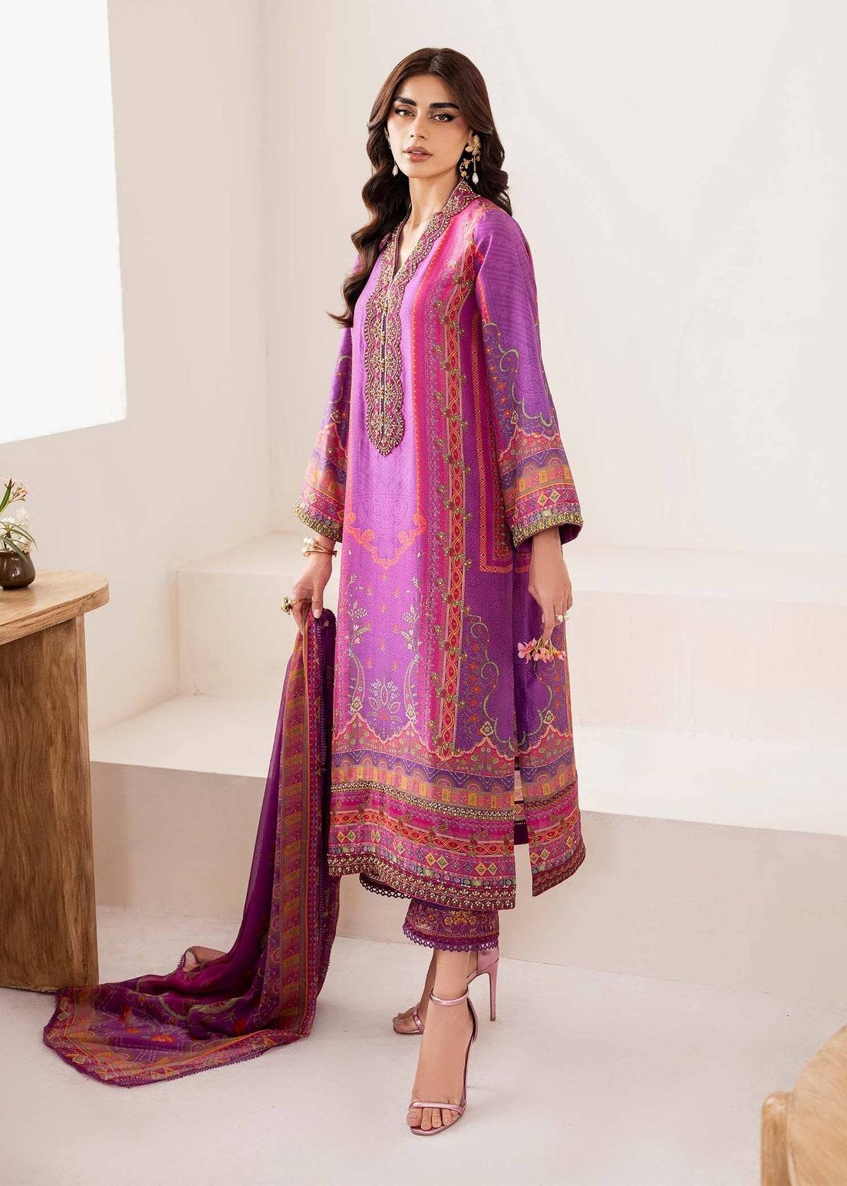 Kanwal Malik | Rosalia Silk Eid 25 | Giana by Maria Faisal - Registered Vendor of : Kanwal Malik - type : Ladies Clothes - 100% original wedding dresses