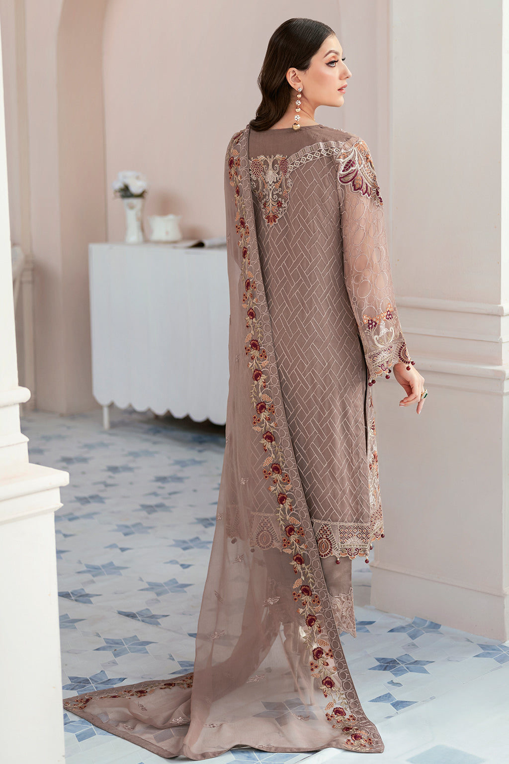 Ramsha | Rangoon Chiffon Collection 24 | D-905 - Waniyas