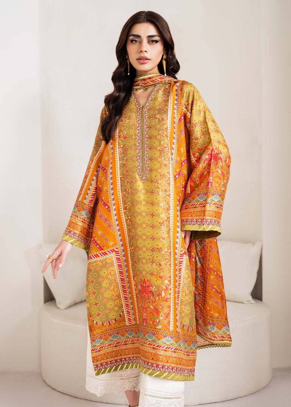 Kanwal Malik | Rosalia Silk Eid 25 | Elise by Maria Faisal - Registered Vendor of : Kanwal Malik - type : Ladies Clothes - 100% original wedding dresses