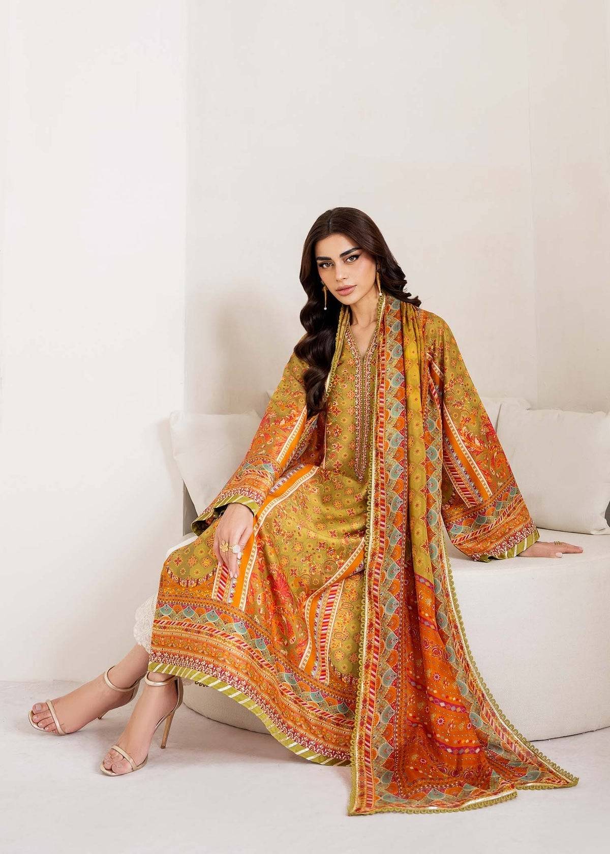 Kanwal Malik | Rosalia Silk Eid 25 | Elise by Maria Faisal - Registered Vendor of : Kanwal Malik - type : Ladies Clothes - 100% original wedding dresses