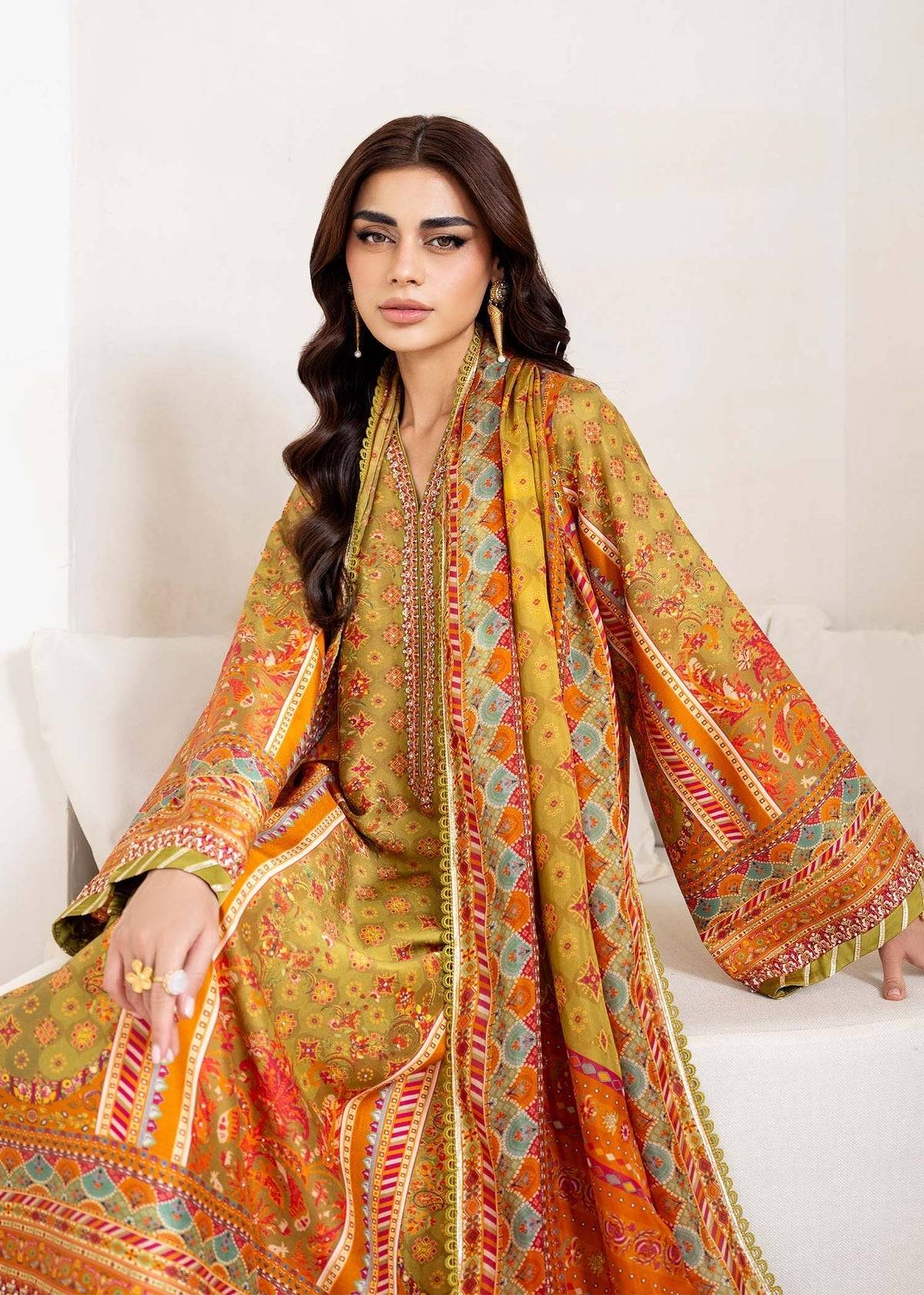 Kanwal Malik | Rosalia Silk Eid 25 | Elise by Maria Faisal - Registered Vendor of : Kanwal Malik - type : Ladies Clothes - 100% original wedding dresses