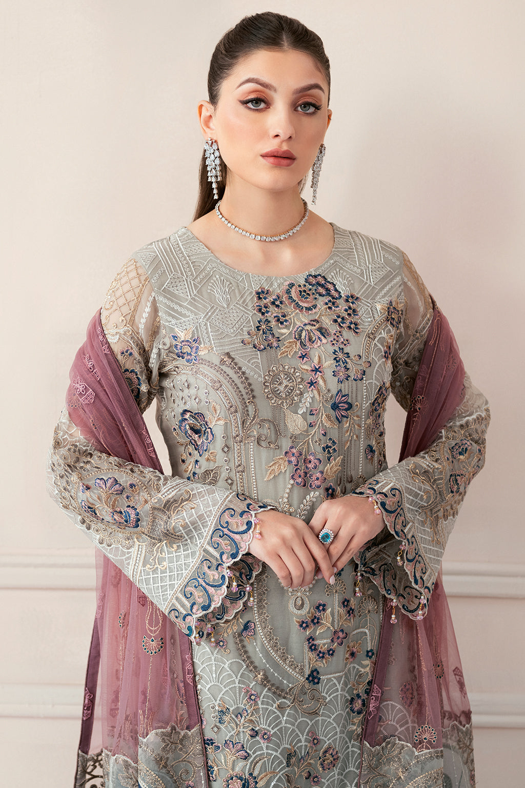 Ramsha | Rangoon Chiffon Collection 24 | D-907 - Maria Faisal