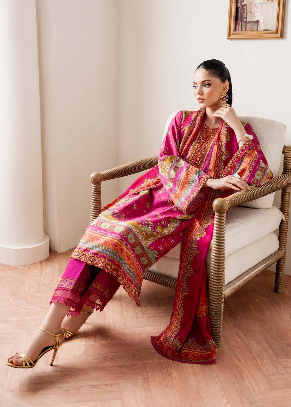Kanwal Malik | Rosalia Silk Eid 25 | Sylvie by Maria Faisal - Registered Vendor of : Kanwal Malik - type : Ladies Clothes - 100% original wedding dresses