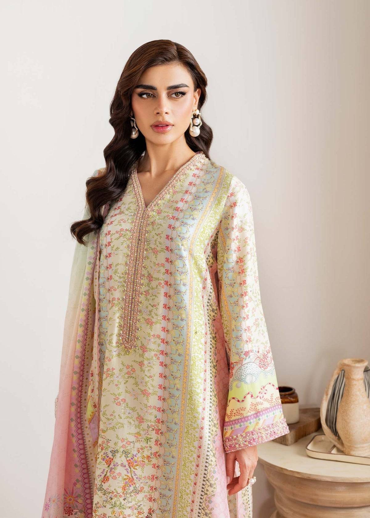 Kanwal Malik | Rosalia Silk Eid 25 | Seris by Maria Faisal - Registered Vendor of : Kanwal Malik - type : Ladies Clothes - 100% original wedding dresses