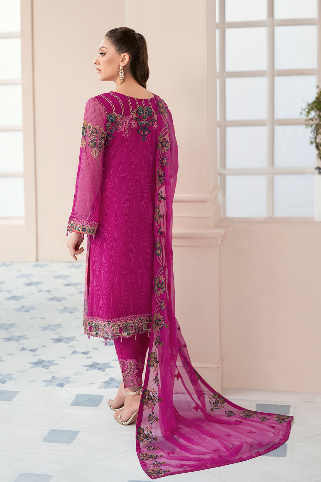 Ramsha | Rangoon Chiffon Collection 24 | D-912 - Maria Faisal