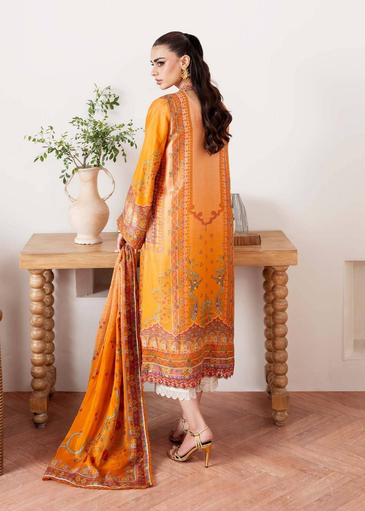 Kanwal Malik | Rosalia Silk Eid 25 | Kira by Maria Faisal - Registered Vendor of : Kanwal Malik - type : Ladies Clothes - 100% original wedding dresses